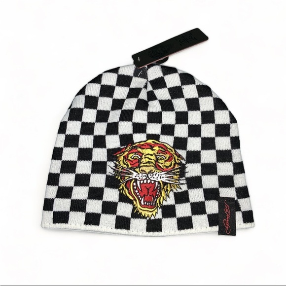 Checkered Ed Hardy Hat - Picture 2 of 2